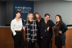 A goofy photo of Dakota Dental employees